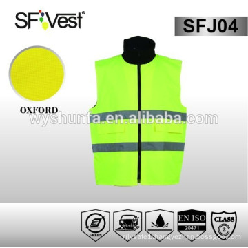 3 in 1 unisex high performance reflective jacket with ENISO 20471:2013 testing